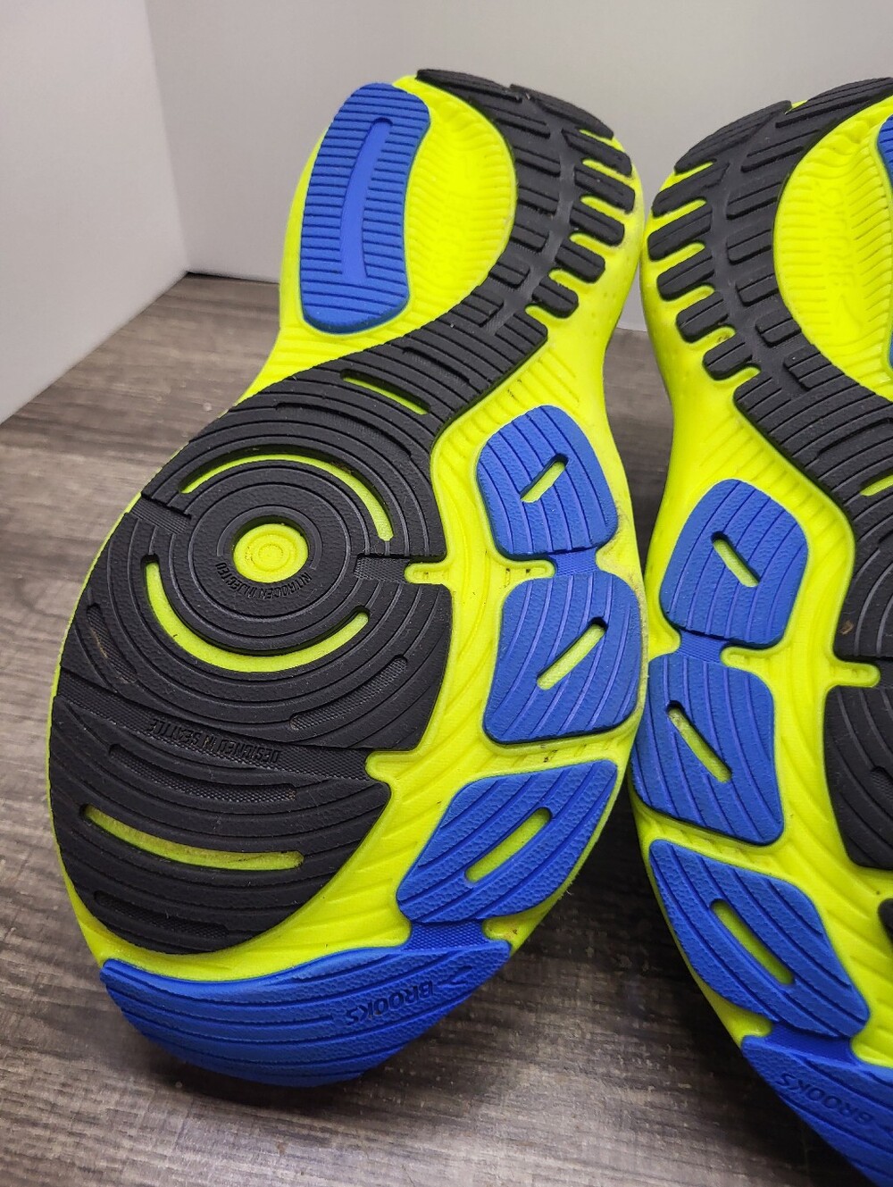 Brooks Glycerin GTS 21 Shoes Blue Cushion Support Running Mens Size 11.5 D - Picture 8 of 10